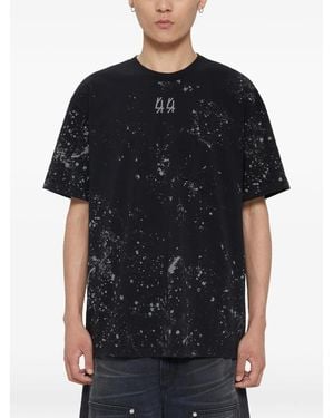 44 Label Group T Shirts Black