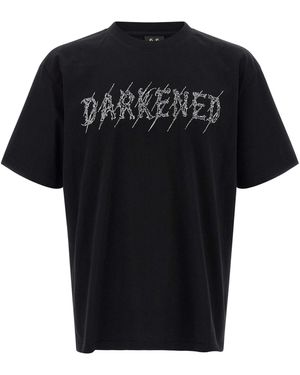 44 LABEL Darkened Type T-Shirt - Black