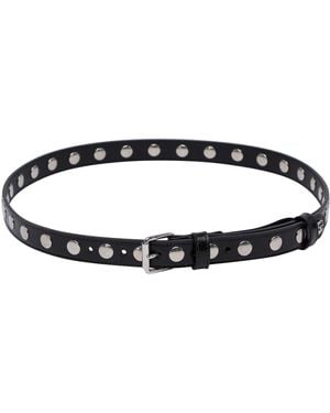 Gucci Cintura Con Borchie Cinture Nero-Donna