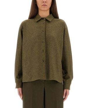 Max Mara Benaresi123" Wool Jacket - Green