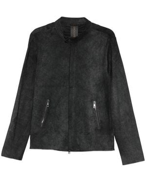 Giorgio Brato Leather Outerwears - Black