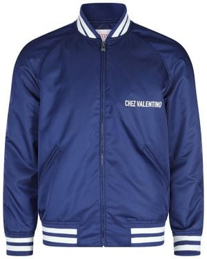 Valentino Jackets Blue And Green