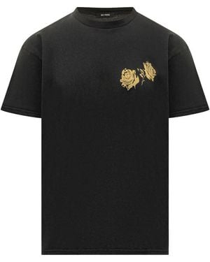 Willy Chavarria Cotton T Shirts - Black