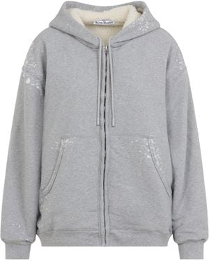Acne Studios Hoodies Gray