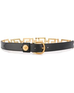 Versace Belt Vitello - Natural