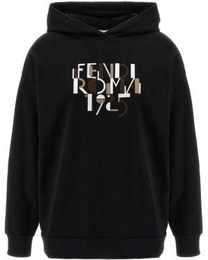 Fendi Roma Sweatshirt Black