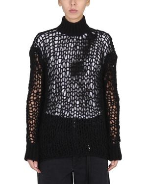 Ann Demeulemeester Jersey "Leontine"-Donna - Nero