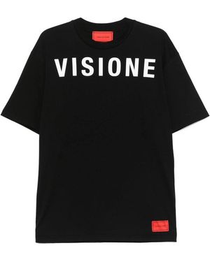 Vision Of Super T Shirt Cotone-Uomo - Nero