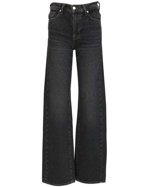 7 For All Mankind Tess Trouser Stormwave Jeans Blue - Black