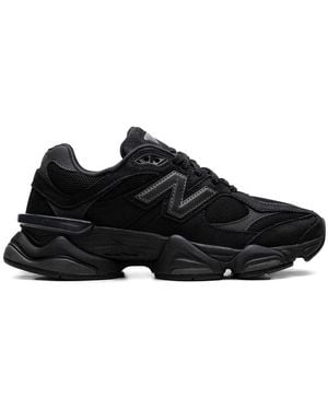New Balance Leather Trainers - Black