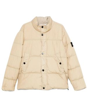 Stone Island Neutral Jackets - Natural