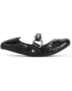 [BALENCIAGA] City バレリーナ Balenciaga Ballerinas City in Black | Lyst
