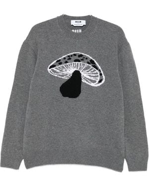 MSGM Pullover - Grigio