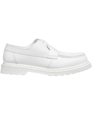 Mm6 X Dr.Martens White Loafer