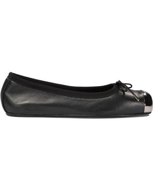 McQueen "Punk" Ballet Flats - Black