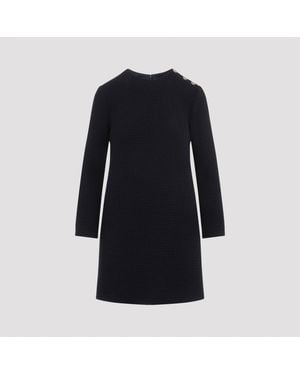 Gucci Dark Bouclã Dress - Black
