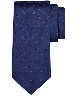 Ferragamo Ties Blu-Uomo