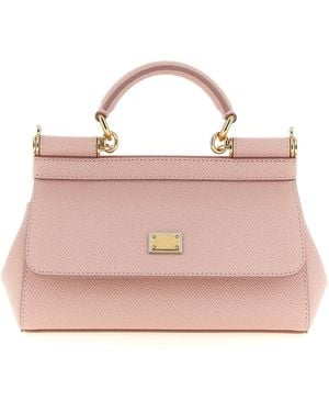 Dolce & Gabbana Sicily Hand Bags Pink