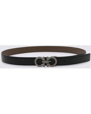 Ferragamo Belts Nero/Clay - Black