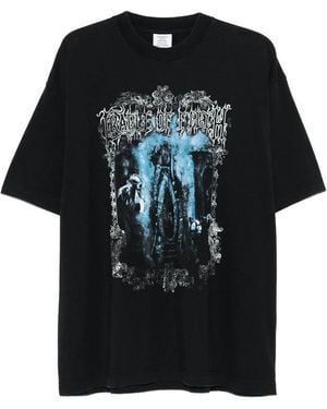 Vetements T-Shirts & Vests - Black