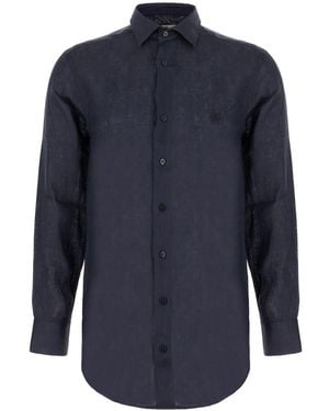 Etro Classic 100% Cotton Shirt - Blue