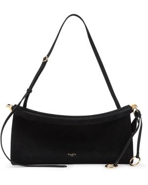 Alaïa Alaïa East West M Shoulder Bag - Black