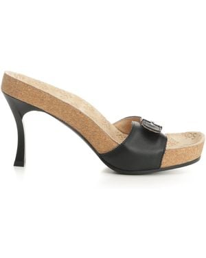 Balenciaga Scholl Sabot 80Mm - Metallic