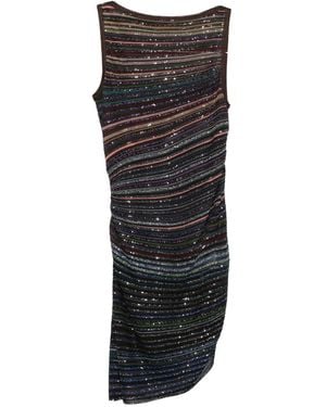 Missoni Sleeveless Striped Dress - Black