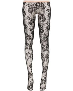 Valentino Tights & Stockings - Black