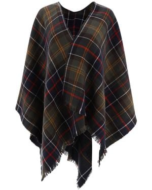Barbour Montieth Serape Scarves-Donna - Nero