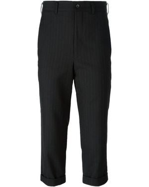 Comme des Garçons Wide-Leg Pants - Black