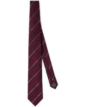 Brunello Cucinelli Silk Ties & Papillon - Purple