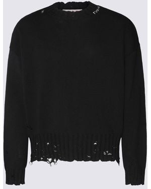Marni Jumpers Blacks And Greys