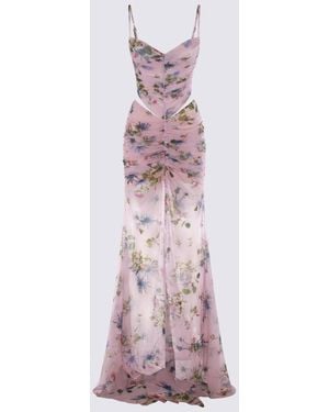 Blumarine Dresses Dahlia/Brilliant Blu-Donna - Viola