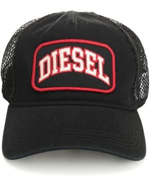 DIESEL C-Meshy Cappelli Nero-Uomo