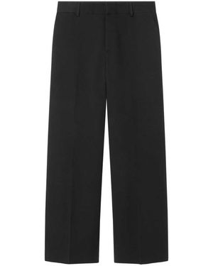 Versace Pantaloni Lana-Uomo - Nero