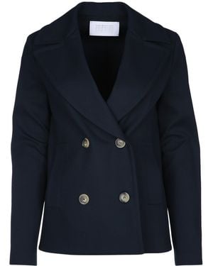Harris Wharf London Coats - Blue
