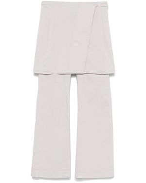 Low Classic Pants - White
