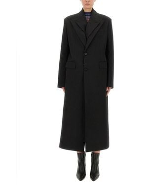 Jean Paul Gaultier Double Layer Coat-Donna - Nero