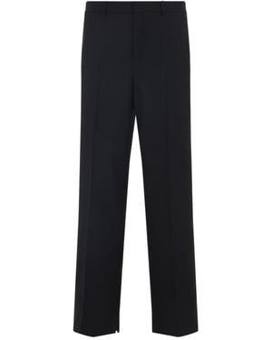 Gucci Wool Pants-Uomo - Nero