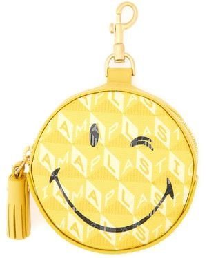 Anya Hindmarch Ear Pods Pouch "Wink" - Metallic
