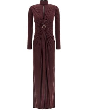 Elisabetta Franchi Carpet Abiti Bordeaux-Donna - Viola
