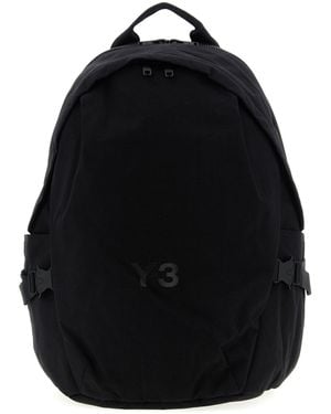 Y-3 Logo Backpack Backpacks & Travels - Black
