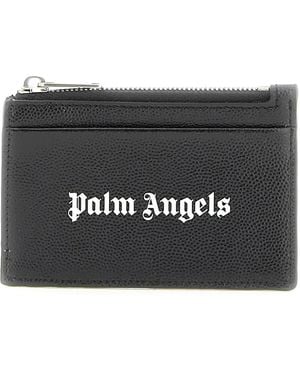 Palm Angels Caviar Card Holder - Black