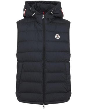 Moncler Outwear Waistcoats - Blue