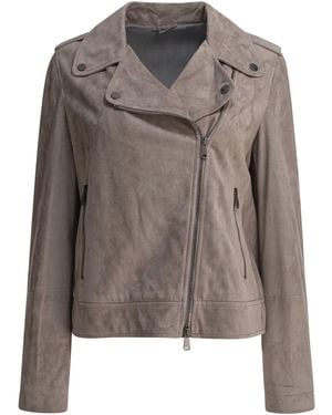 Brunello Cucinelli Jackets - Brown