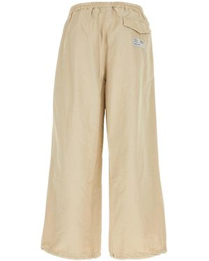 Umbro Cotton Blend Oversize Pant - Natural