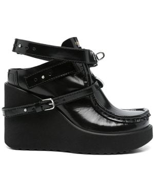 Ecco X Ottolinger Leather Pumps - Black