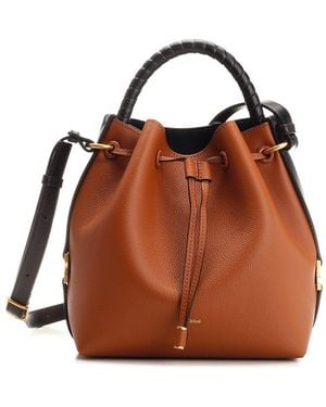 Chloé Marcie Handbags Brown