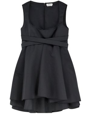 McQueen Taffetà Dress - Black